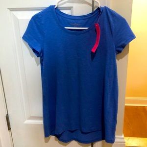 NWT Lilly Pulitzer shirt in saltwater blue color